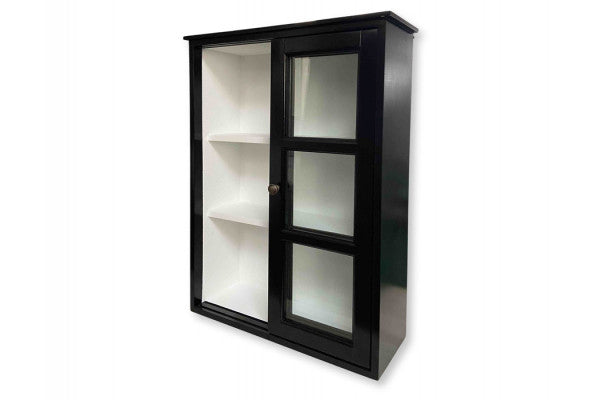 Se Sejerø Væghængt Vitrineskabe m/skydelåger - 70x50x20 Sort/Hvid ❤ Hurtig levering til lave fragtpriser - Varenummer: Havemøbelland-DK3829v1036 - Udsalg på INDEMØBLER - Vægthængte vitrineskabe Få op til 69% i rabat - Shop udsalg fra mere end 1.798 mærker