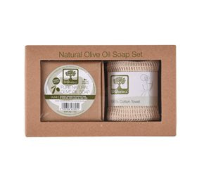 Se Bioselect Gavesæt Handmade Olive Oil Soap+Exfoliating 100%cotton X ✔ Kæmpe udvalg i  Bioselect - Køb online på udsalg og tilbud lige nu ✔ Hurtig levering: 1 - 2 Hverdage samt billig fragt - Varenummer: HG-81515-1 og barcode / Ean: 5200306435758 på lager - Udsalg på Personlig pleje > > Spar op til 62% - Over 1354 design mærker på udsalg