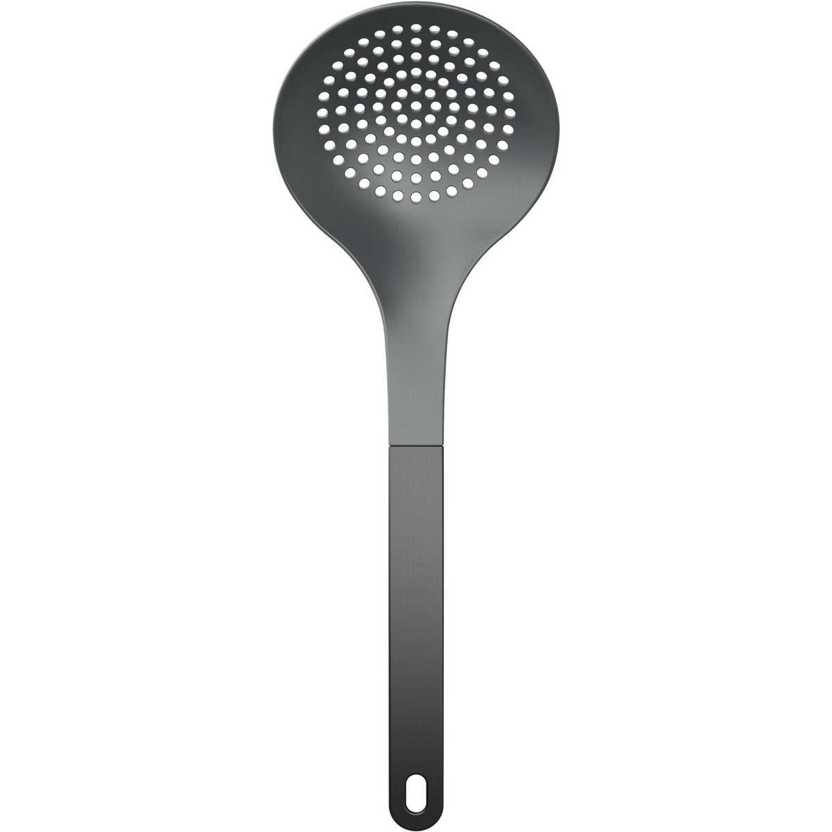 Rosti Optima hulske i sort nylon, 32 cm, med farvet skaft