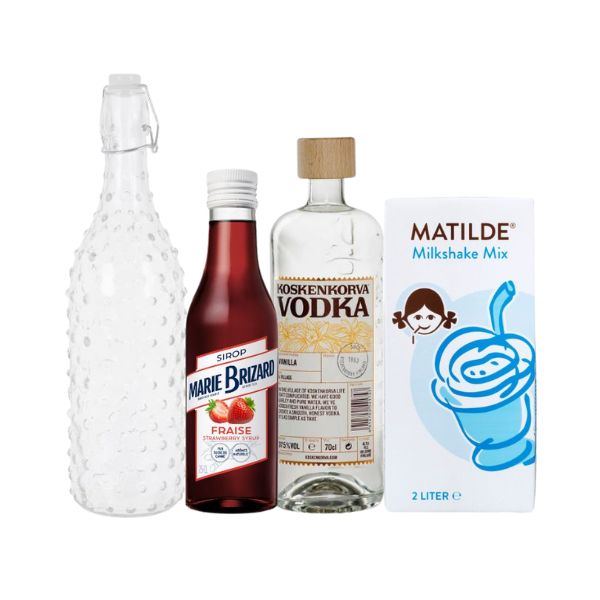 Se Strawberry Milkshake Shaked Shot Shotspakke ✔ Kæmpe udvalg i Bolig Magasin - Køb online på udsalg og tilbud lige nu ✔ Super billig fragt og lynhurtig levering - Varenummer: Barlife-726698 og på lager - Udsalg på Drikkevarer - Drinkspakker - Shotspakker Spar stort – op til 53% - Over 2.739 kendte mærker online