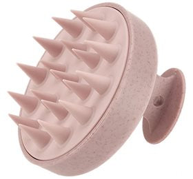 Shampoo/Scalp Brush i rosa – børste til hovedbunden