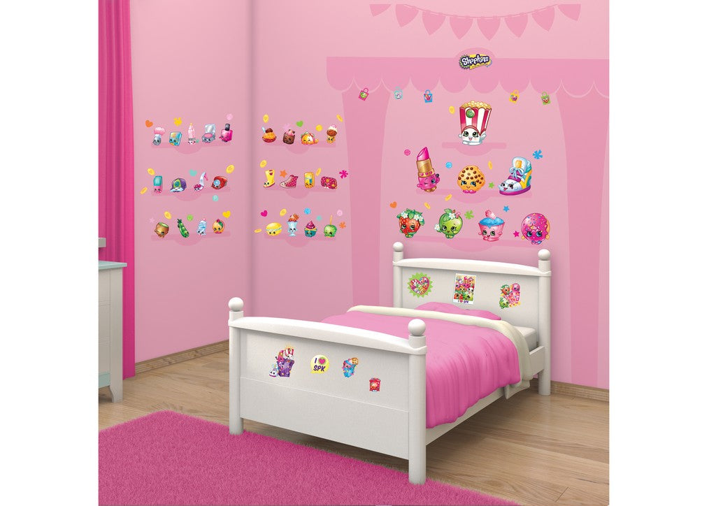 Se Shopkins Wallstickers ✔ Kæmpe udvalg i Walltastic - Køb online på udsalg og tilbud lige nu ✔ Hurtig levering til lave fragtpriser - Varenummer: MMAction-19844227 og 5060107044227 på lager - Udsalg på Wallstickers til børneværelset Få op til 63% i rabat - Shop populære mærker fra over 2.739 mærker