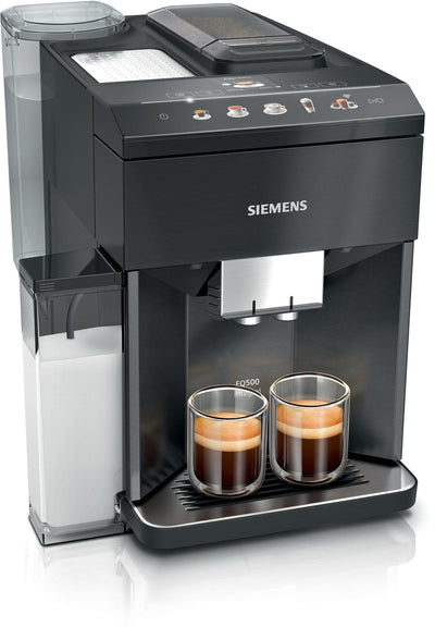 Se Siemens EQ500 Integral Connect automatisk espressomaskine TQ518RX3 ✔ Kæmpe udvalg i Siemens ✔ Hurtig levering: 1 - 2 Hverdage samt billig fragt - Varenummer: ELG-777988 og barcode / Ean: '4242003927717 på lager - Udsalg på Kaffemaskine Spar op til 56% - Over 785 kendte brands på udsalg