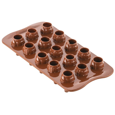 Se Silikomart Silikoneform Chokolade Mr. & Mrs. Brown Ø2,5cm ✔ Kæmpe udvalg i Silikomart ✔ Meget billig fragt og hurtig levering: 1 - 2 hverdage - Varenummer: KTO-22.156.77.0065 og barcode / Ean: '8032539937436 på lager - Udsalg på Chokoladeform Spar op til 53% - Over 1312 kendte brands på udsalg