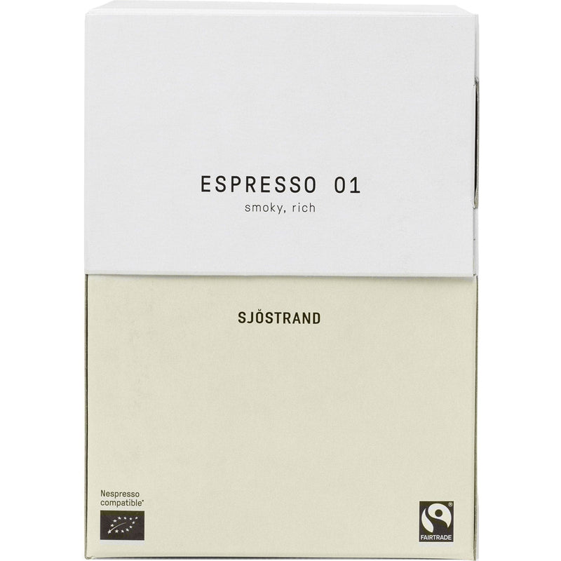 Se Sjöstrand N°1 Espressokapsler, 100 stk. ✔ Stort online udvalg i Sjöstrand ✔ Hurtig levering: 1 - 2 Hverdage samt billig fragt - Varenummer: KTO-C1C og barcode / Ean: &