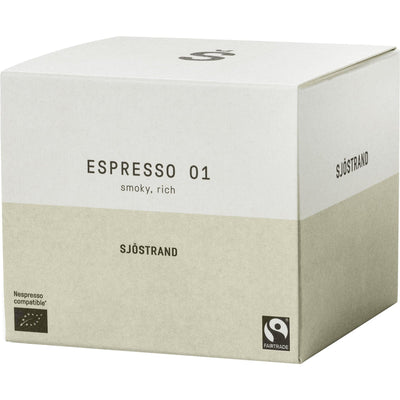 Se Sjöstrand N°1 Espressokapsler, 10 stk. ✔ Stort online udvalg i Sjöstrand ✔ Hurtig levering: 1 - 2 Hverdage samt billig fragt - Varenummer: KTO-C1X og barcode / Ean: '7350010860341 på lager - Udsalg på Kaffekapsler Spar op til 51% - Over 1112 kendte brands på udsalg