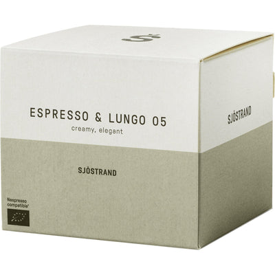 Se Sjöstrand N°5 Espresso & Lungo kaffekapsler, 10 stk. ✔ Kæmpe udvalg i Sjöstrand ✔ Meget billig fragt og hurtig levering: 1 - 2 hverdage - Varenummer: KTO-C5X og barcode / Ean: '7350010860518 på lager - Udsalg på Kaffekapsler Spar op til 57% - Over 1334 design mærker på udsalg