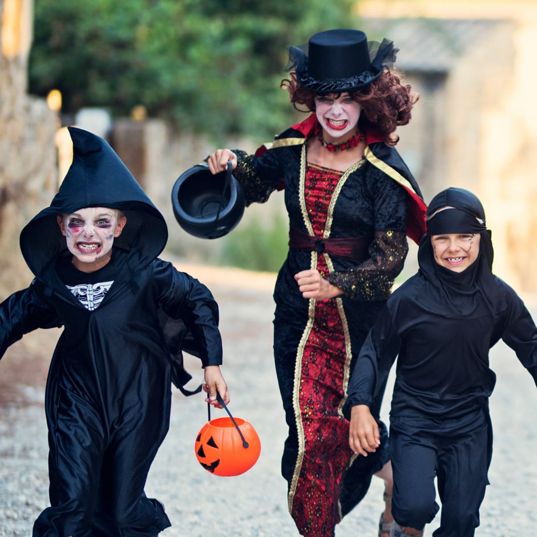 Halloween-skattejagt til børn på 6-10 år fra Nordic Simply, sæt uden invitationer