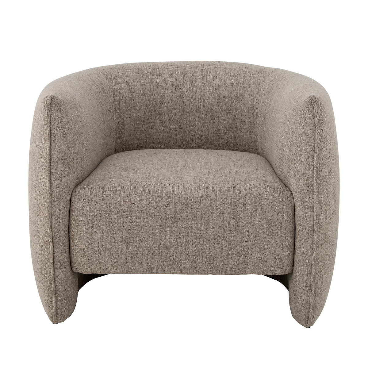 Bacio loungestol i naturfarvet genanvendt polyester fra Bloomingville