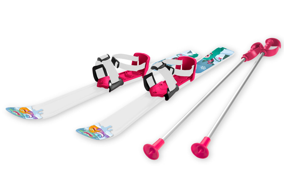 Se Ski til Børn 90 cm med skistave, Hvid/Pink ✔ Kæmpe udvalg i Gizmo Riders - Køb online på udsalg og tilbud lige nu ✔ Super billig fragt og lynhurtig levering - Varenummer: MMAction-217066 og 8595096910798 på lager - Udsalg på Ski til børn Få op til 69% i rabat - Find over 1.798 mærker på udsalg
