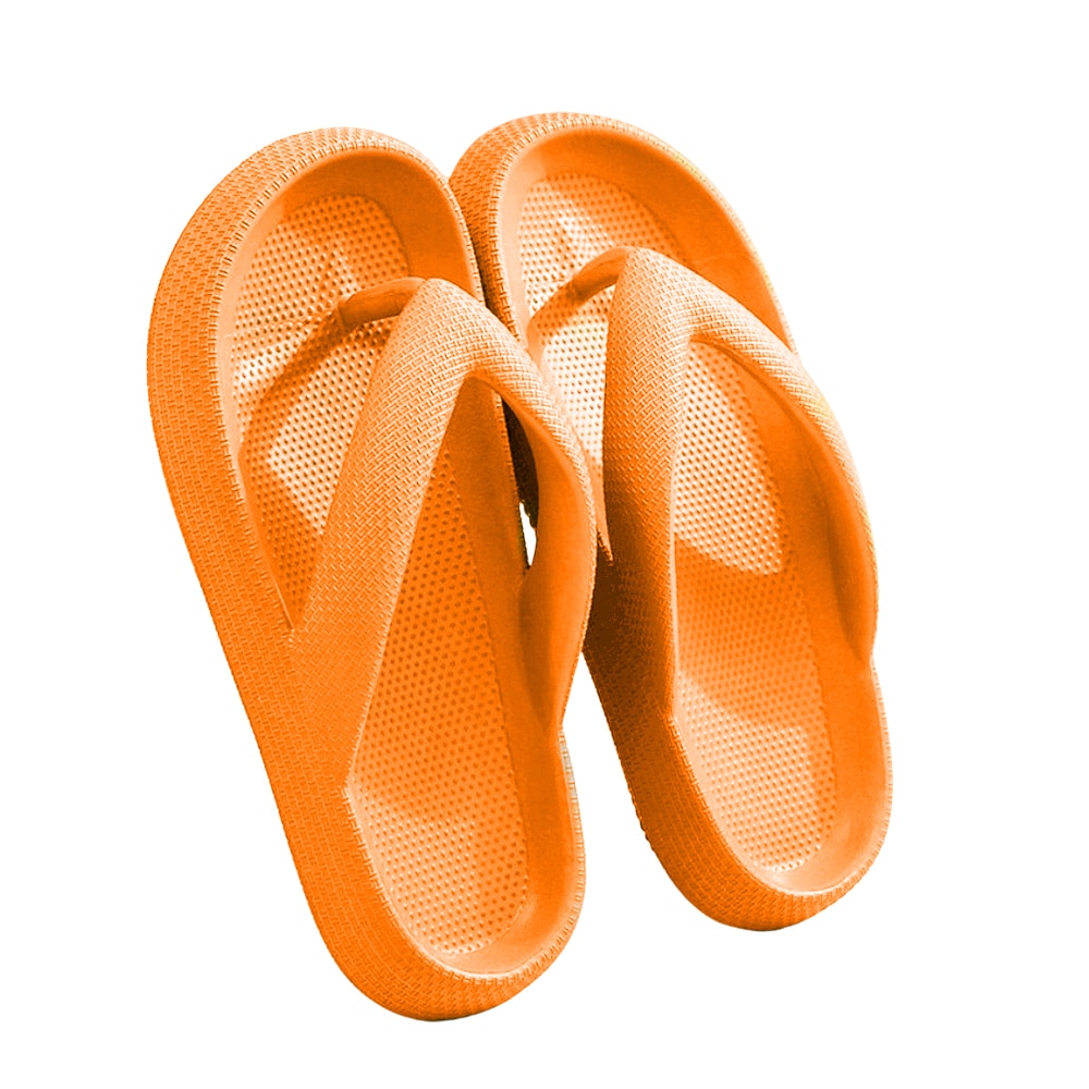 Se Tåsplit Slippers - Bløde Skridsikre og i flere flotte farver (Kendt som Happy Flops) - Orange / EU 38/39 ✔ Kæmpe udvalg i Satana - Køb online på udsalg og tilbud lige nu ✔ Hurtig levering til lave fragtpriser - Varenummer: Satana-42588137750606 på lager - Udsalg på Orkla Care A/S > Spar stort – op til 53% - Eksklusivt udsalg på over 2.739 brands