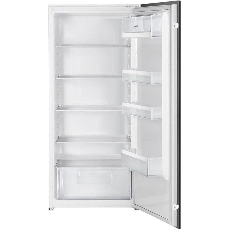 Se Smeg S4L120F Integreret køleskab 122 cm, hvid ✔ Kæmpe udvalg i Smeg ✔ Meget billig fragt og hurtig levering: 1 - 2 hverdage - Varenummer: KTO-S4L120F og barcode / Ean: &