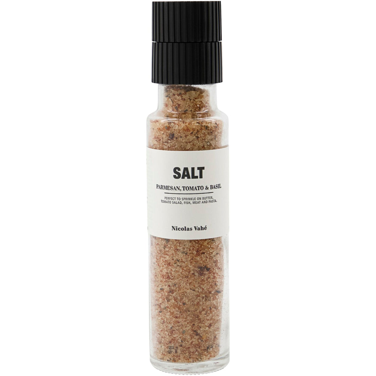 Nicolas Vahé havsaltblanding med parmesan, tomat og basilikum, 300 g