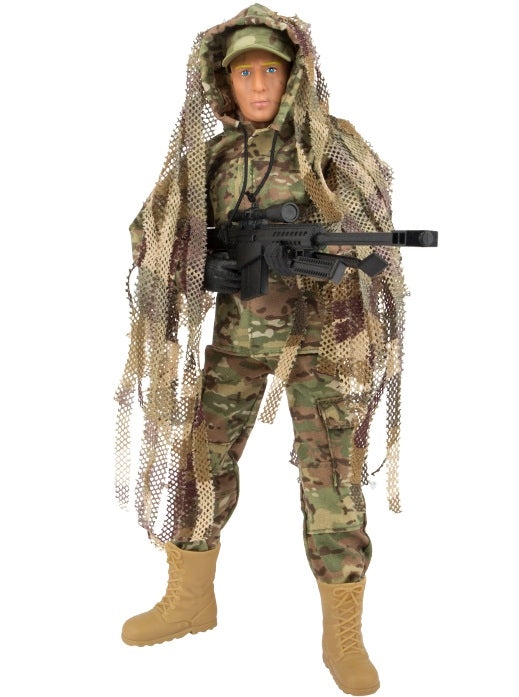 Se Sniper Jungle Militær Action Figur 30,5cm med tilbehør ✔ Kæmpe udvalg i World Peacekeepers - Køb online på udsalg og tilbud lige nu ✔ Lav fragtpris og hurtig levering - Varenummer: MMAction-199903601 og 18859903601 på lager - Udsalg på Store Actionfigurer 30,5 cm Spar helt op til 79% - Udsalg på produkter fra mere end 2.739 mærker
