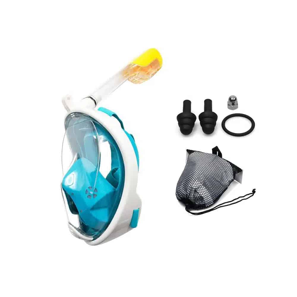 Se Snorkelmaske til børn og voksne med snorkel og 180 graders udsigt - Grøn / S/M ✔ Kæmpe udvalg i Satana - Køb online på udsalg og tilbud lige nu ✔ Hurtig levering til lave fragtpriser - Varenummer: Satana-154719 på lager - Udsalg på Personlig pleje > Cremer > Ansigt Store besparelser – op til 77% - Udsalg på mere end 2.281 populære mærker