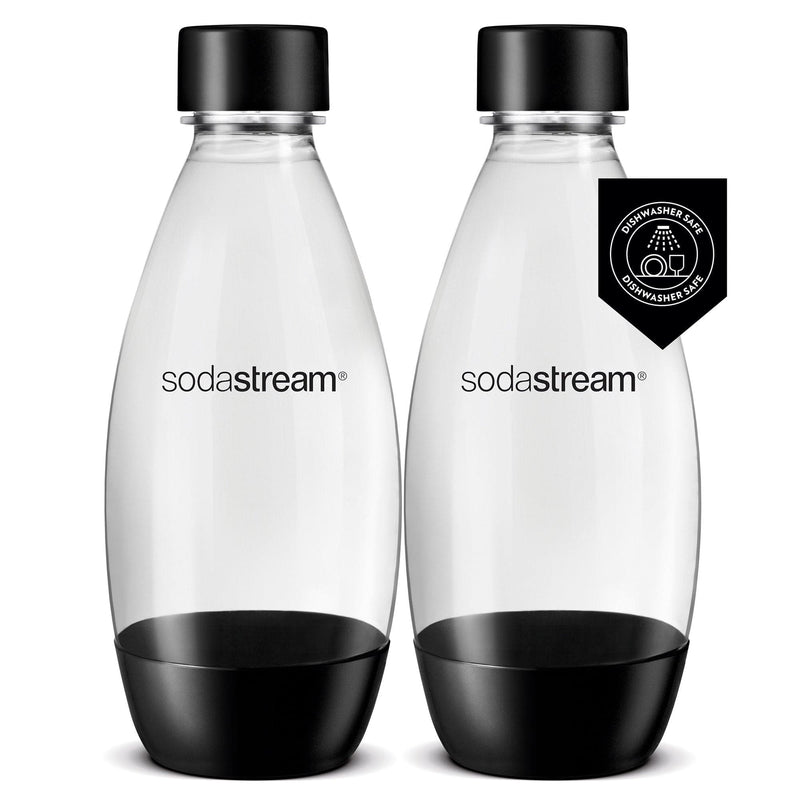 Se SodaStream Fuse flaske 2x0,5 liter, sort ✔ Kæmpe udvalg i SodaStream ✔ Meget billig fragt og hurtig levering: 1 - 2 hverdage - Varenummer: KTO-1748223770 og barcode / Ean: &