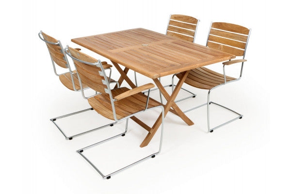 Se Sofia Spring Teak Havemøbelsæt - 85x135 cm ✔ Kæmpe udvalg i  KERNETEAK - Køb online på udsalg og tilbud lige nu ✔ Hurtig levering: 1 - 2 Hverdage samt billig fragt - Varenummer: HML-DK4003 og barcode / Ean:  på lager - Udsalg på HAVEMØBELSÆT > Teak havemøbelsæt Spar op til 52% - Over 1354 kendte mærker på udsalg