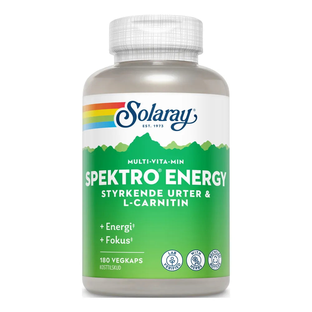 Se Solaray Spektro Energy 180 kaps. ✔ Kæmpe udvalg i Solaray - Køb online på udsalg og tilbud lige nu ✔ Super billig fragt og lynhurtig levering - Varenummer: Helsegrossisten-57787 og 76280260434 på lager - Udsalg på Sundhed > Vitaminer > Solaray Store besparelser – op til 67% - Udsalg på mere end 2.281 populære mærker