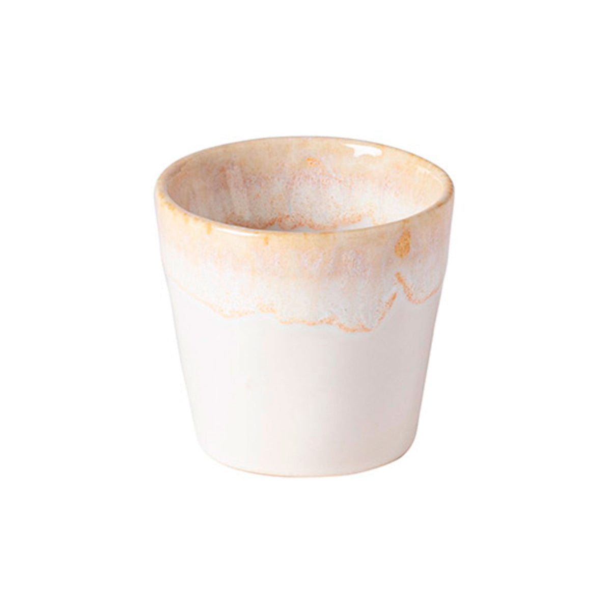 Hvid Costa Nova Grespresso espressokop i stentøj på 7 cl
