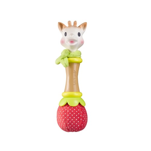 Sophie la Girafe So'pure Natur'soft rangle i naturgummi og økologisk bomuld