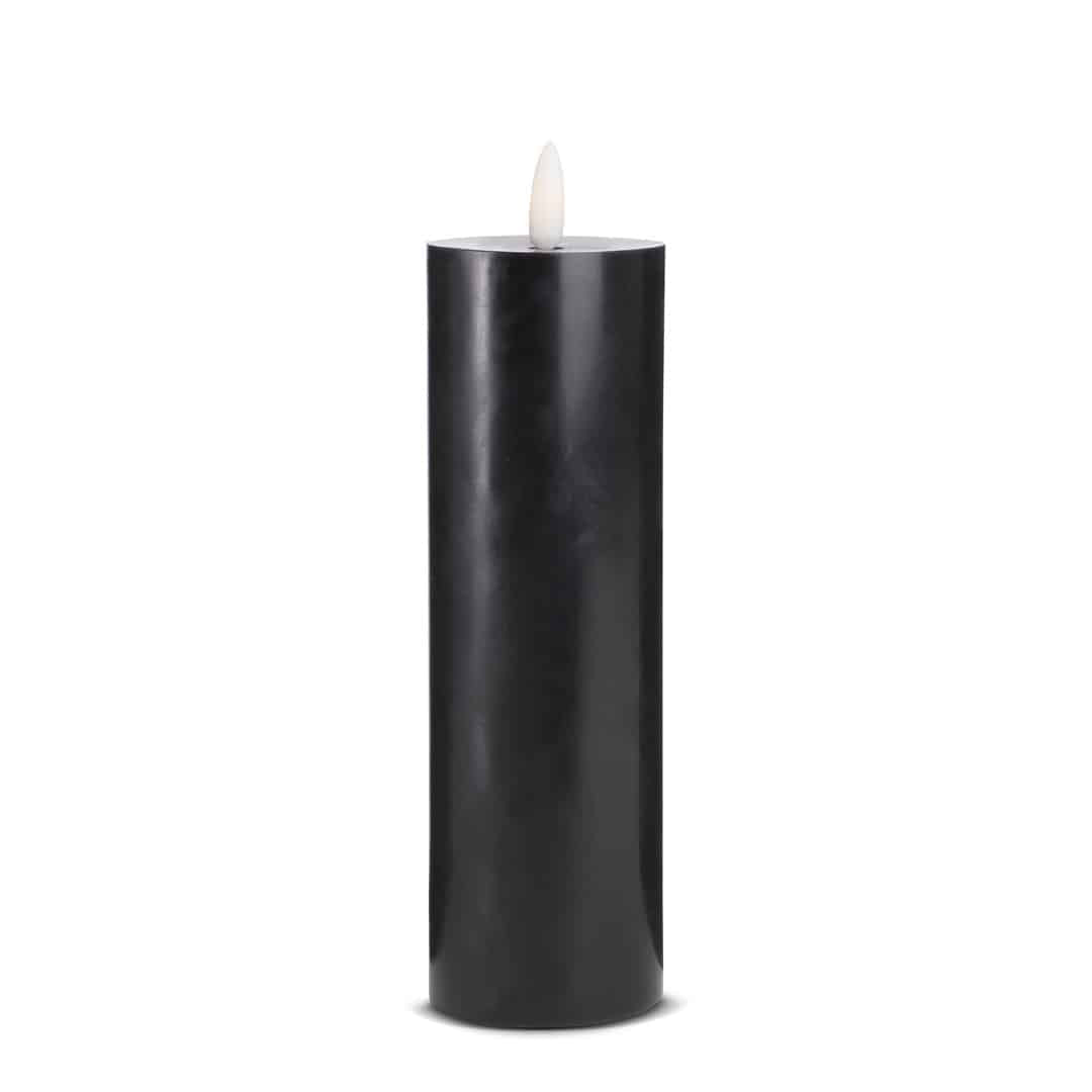 Se LED Stearinlys - 1 stk. - ø55 x 20 cm - m/3D flamme - (flere farver) - Sort ✔ Kæmpe udvalg i Satana - Køb online på udsalg og tilbud lige nu ✔ Billig fragt • Hurtig levering - Varenummer: Satana-391019 på lager - Udsalg på Personlig pleje > Krop > Op til 57% rabat - Over 1.329 brands på online udsalg
