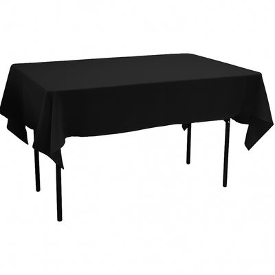 Dug til EVENT bord 120x80 cm - Sort