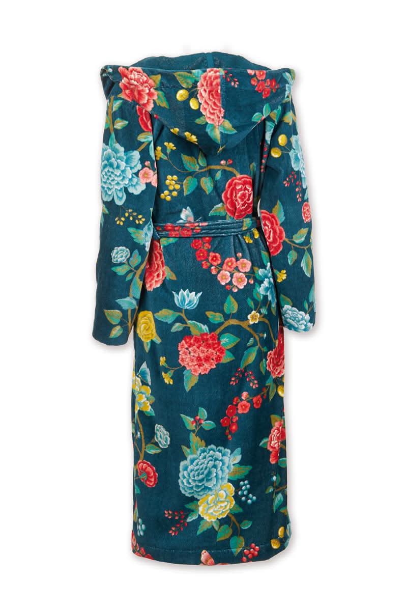 Pip Studio Good Evening Bathrobe  Dark Blue S