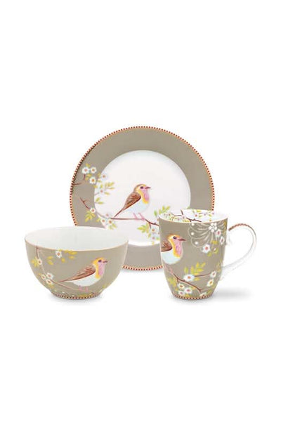Se billigt tilbud på Set/3 Breakfast Set Early Bird Khaki! Spar op til 59% på udsalg. Hurtig levering, 1-2 hverdage. Køb nu!