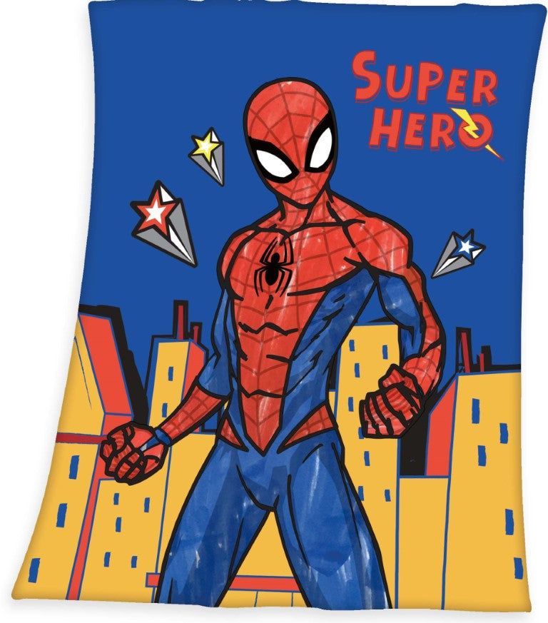 Se Spiderman Fleece tæppe - 130 x 170 cm ✔ Kæmpe udvalg i Herding - Køb online på udsalg og tilbud lige nu ✔ Meget billig fragt og hurtig levering - Varenummer: MMAction-2010255 og 4006891959737 på lager - Udsalg på Fleece tæpper til børn Spar helt op til 79% - Stort udsalg på over 739 mærker