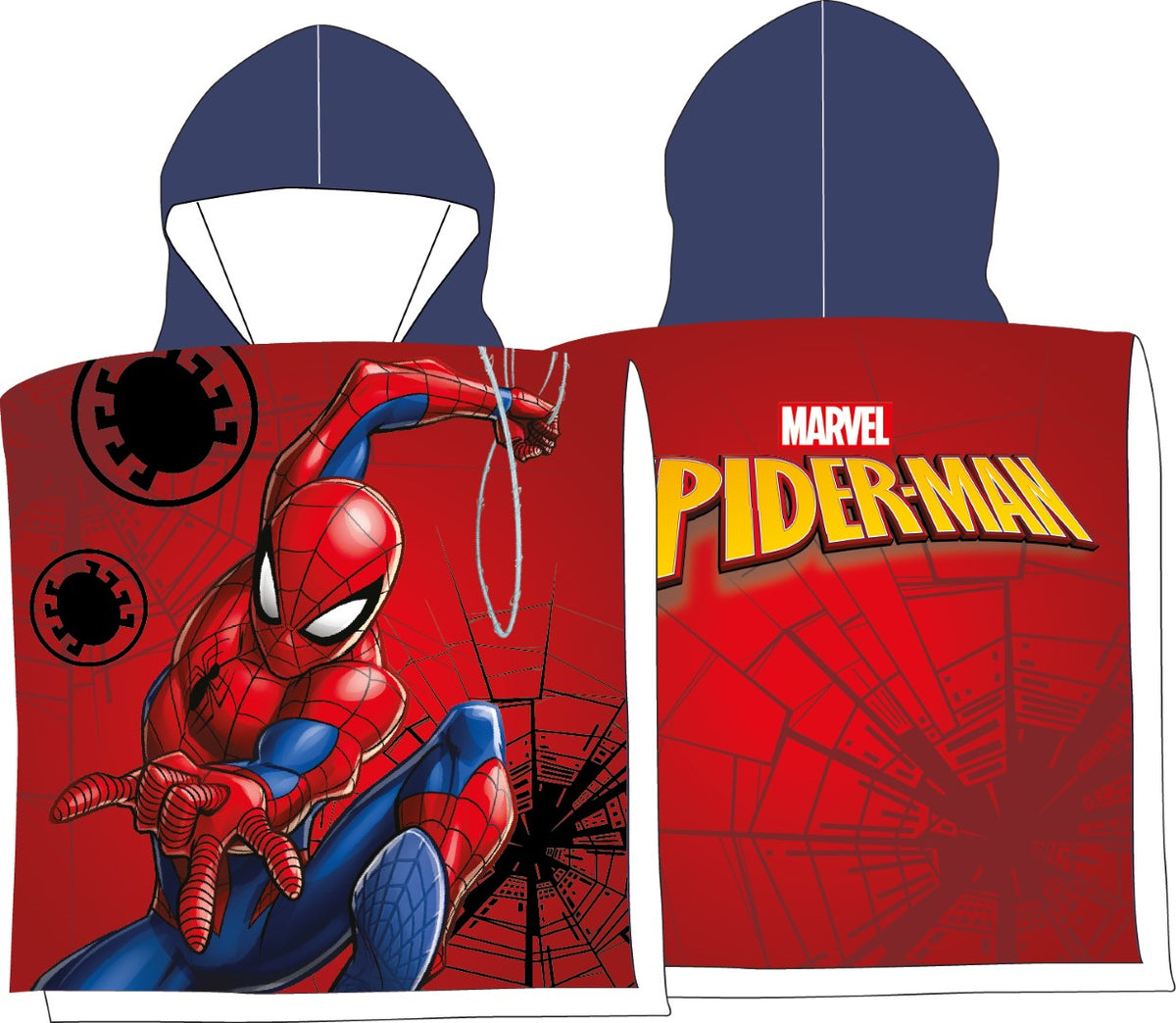 Se Spiderman Poncho badehåndklæde med hætte - 100 procent bomuld ✔ Kæmpe udvalg i Bolig Magasin - Køb online på udsalg og tilbud lige nu ✔ Hurtig levering til lave fragtpriser - Varenummer: MMAction-2220113 og 8435631344728 på lager - Udsalg på Bade Poncho / Håndklæde med hætte Spar helt op til 57% - Stort udsalg på over 739 mærker