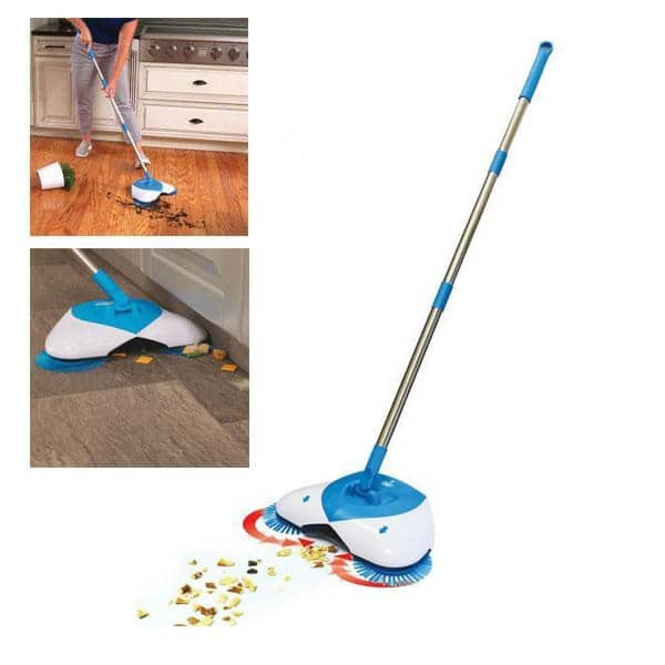 Se Roterende fejekost - Magic Spin Broom ✔ Kæmpe udvalg i Satana - Køb online på udsalg og tilbud lige nu ✔ Meget billig fragt og hurtig levering - Varenummer: Satana-2940 på lager - Udsalg på Hus & Fritid > Spar helt op til 79% - Kæmpe udsalg på over 739 brands