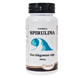 Se Camette Spirulina Den blågrønne alge 180 tab ✔ Kæmpe udvalg i Camette - Køb online på udsalg og tilbud lige nu ✔ Billig fragt og hurtig levering - Varenummer: Helsegrossisten-14551 og 5701941001334 på lager - Udsalg på Sundhed > Energi > Op til 63% rabat - Mere end 2.739 populære mærker på tilbud