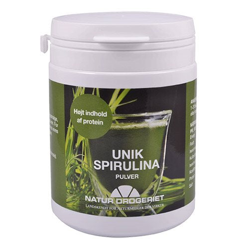 Se ND Unik Spirulina Pulver 70g ✔ Kæmpe udvalg i Natur Drogeriet A/S - Køb online på udsalg og tilbud lige nu ✔ Hurtig levering til lave fragtpriser - Varenummer: Helsegrossisten-12969 og 5703137707709 på lager - Udsalg på Mineraler > Proteinpulver > Spar helt op til 73% - Over 739 kendte mærker på udsalg