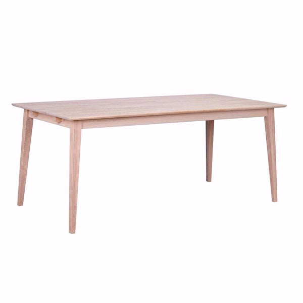 Rowico Home Filippa spisebord i eg behandlet med hvidpigmenteret olie