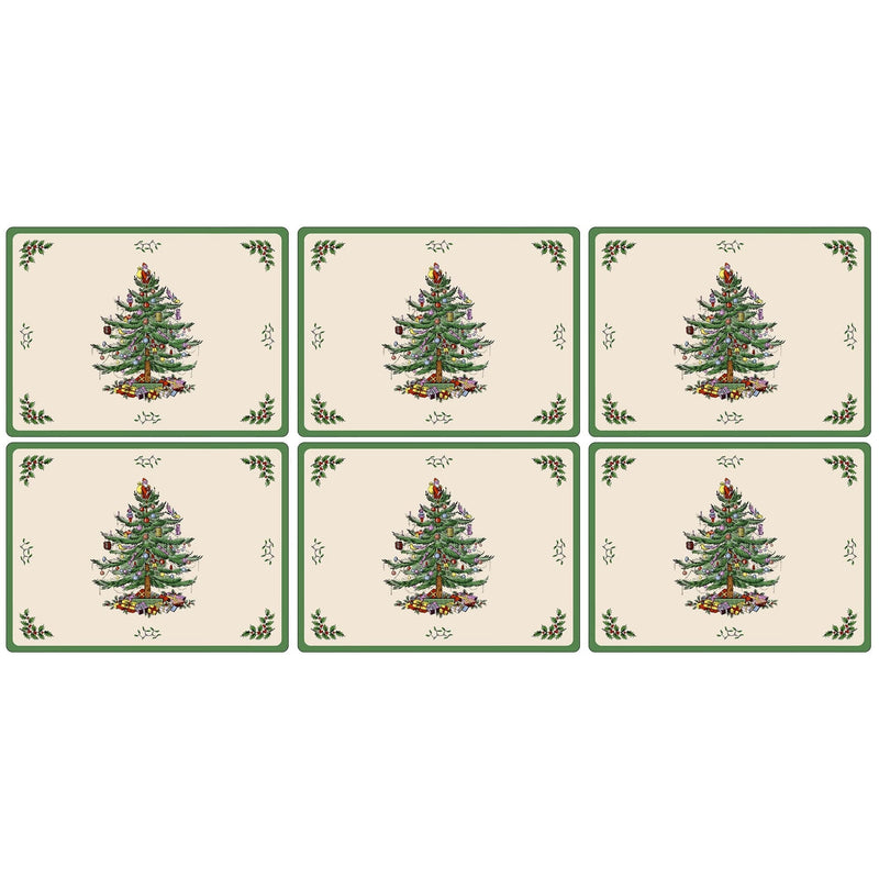Se Spode Christmas Tree dækkeserviet, 6 stk. ✔ Kæmpe udvalg i Spode ✔ Meget billig fragt og hurtig levering: 1 - 2 hverdage - Varenummer: KTO-X0010568338 og barcode / Ean: &