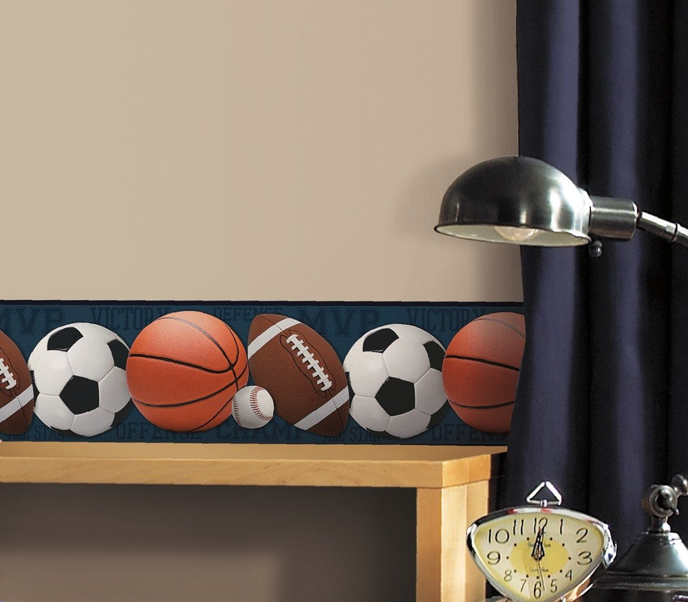 Se Sportsbolde Border Wallsticker 22,86 x 457.2 cm ✔ Kæmpe udvalg i Roommates - Køb online på udsalg og tilbud lige nu ✔ Lav fragtpris og hurtig levering - Varenummer: MMAction-216161 og 34878454238 på lager - Udsalg på Wallstickers til børneværelset Store besparelser – op til 77% - Udsalg på mere end 2.281 populære mærker