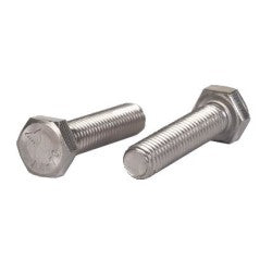Pajo-Bolte stålbolt M14 med sekskanthoved og fuldgevind i rustfrit stål A4