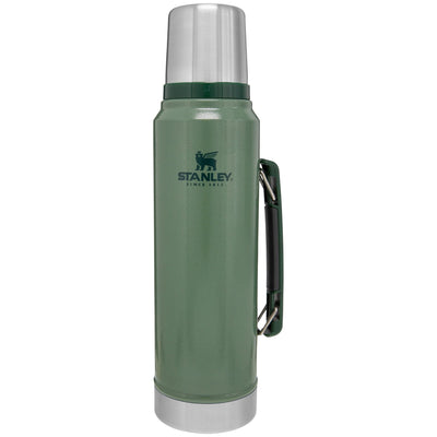 Se Stanley Classic Vacuum termoflaske, 1 liter, hammertone green ✔ Kæmpe udvalg i Stanley ✔ Meget billig fragt og hurtig levering: 1 - 2 hverdage - Varenummer: KTO-ST1008266001 og barcode / Ean: '6939236347921 på lager - Udsalg på Termoflaske Spar op til 67% - Over 1124 kendte brands på udsalg