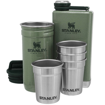 Se Stanley The Pre-Party Shotglass + flask set, grøn ✔ Kæmpe udvalg i Stanley ✔ Meget billig fragt og hurtig levering: 1 - 2 hverdage - Varenummer: KTO-ST1001883034 og barcode / Ean: '6939236348423 på lager - Udsalg på Drinksæt Spar op til 52% - Over 1334 design mærker på udsalg