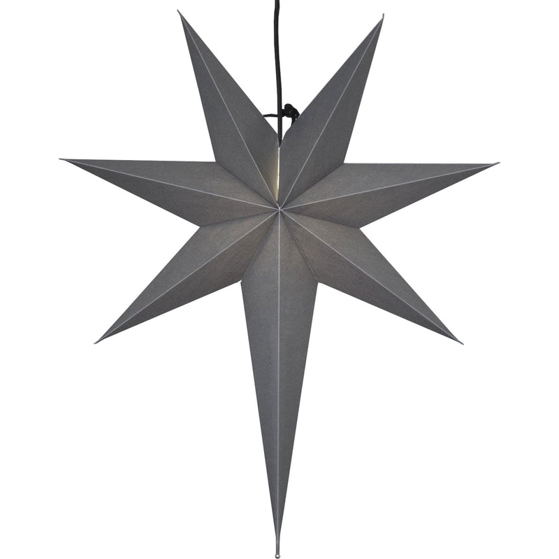 Se Star Trading Stjerne Ozen Grå, 65 cm. ✔ Kæmpe udvalg i Star Trading ✔ Meget billig fragt og hurtig levering: 1 - 2 hverdage - Varenummer: KTO-231-85 og barcode / Ean: &