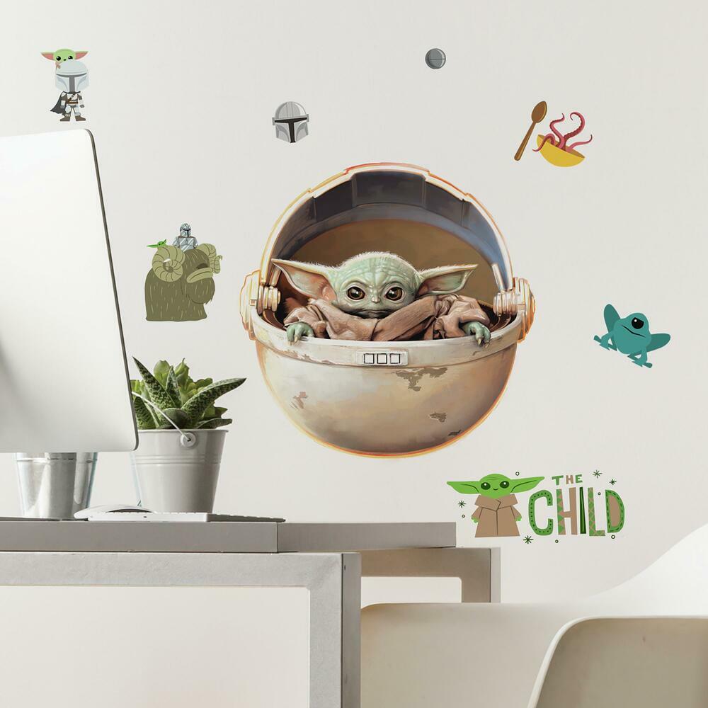 Se Star Wars Mandalorian - Painted Baby Yoda Wallstickers ✔ Kæmpe udvalg i Roommates - Køb online på udsalg og tilbud lige nu ✔ Billig fragt og hurtig levering - Varenummer: MMAction-216099 og 34878081199 på lager - Udsalg på Disney Wallstickers Få op til 63% i rabat - Shop udsalg fra mere end 1.798 mærker