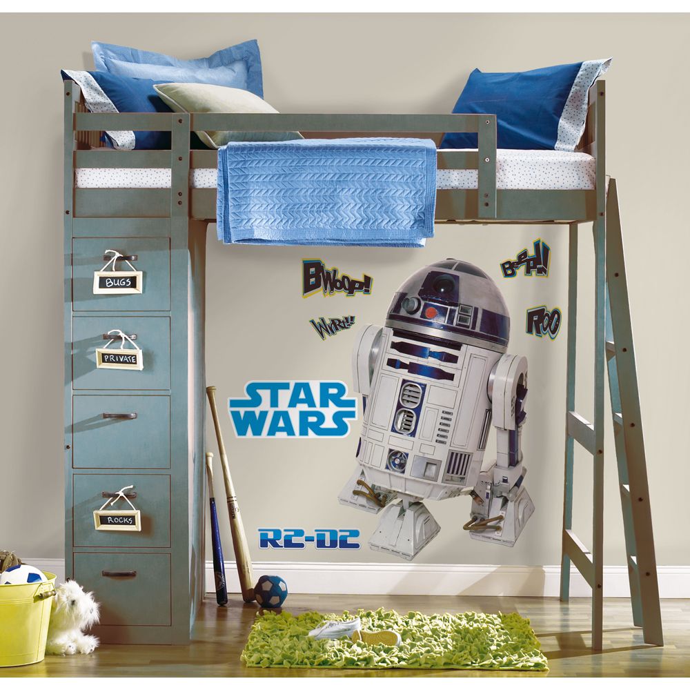 Se Star Wars R2D2 Wallsticker ✔ Kæmpe udvalg i Roommates - Køb online på udsalg og tilbud lige nu ✔ Meget billig fragt og hurtig levering - Varenummer: MMAction-216179 og 34878937809 på lager - Udsalg på Disney Wallstickers Få op til 69% i rabat - Find over 1.798 mærker på udsalg