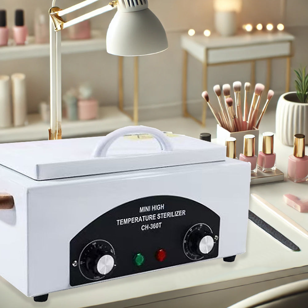 Se Højtemperatur Sterilisator til manicure ✔ Kæmpe udvalg i Satana - Køb online på udsalg og tilbud lige nu ✔ Meget billig fragt og hurtig levering - Varenummer: Satana-1581961 på lager - Udsalg på Personlig pleje > Urtegaarden > Hårolie Spar helt op til 73% - Kæmpe udsalg på over 739 brands