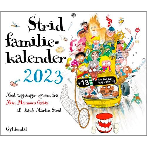Strid Familiekalender 2023 - Bog