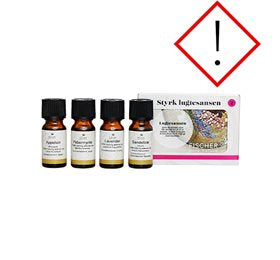 Se Fischer Styrk lugtesansen kit 2, 4 x10 ml æteriske olier ✔ Kæmpe udvalg i Fischer Pure Nature - Køb online på udsalg og tilbud lige nu ✔ Hurtig levering til lave fragtpriser - Varenummer: Helsegrossisten-50128 og 5710918277139 på lager - Udsalg på Hus & Fritid > Aromaterapi, duftolier & æteriske olier > Store besparelser – op til 67% - Store besparelser på over 2.739 mærker