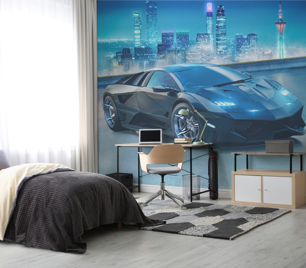 Se Super Sports Car tapet 243 x 305 cm ✔ Kæmpe udvalg i Walltastic - Køb online på udsalg og tilbud lige nu ✔ Super billig fragt og lynhurtig levering - Varenummer: MMAction-19847075 og 5060107047075 på lager - Udsalg på Tapet til børneværelset Op til 63% rabat - Over 1.329 mærker på online udsalg