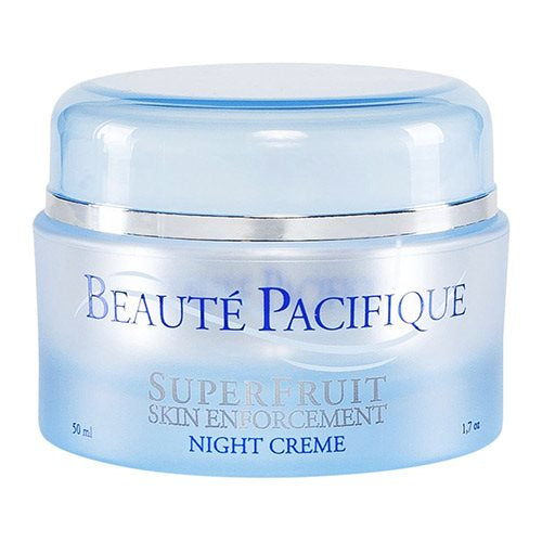 Se Beauté Pacifique SuperFruit Natcreme 50 ml. ✔ Kæmpe udvalg i Beaute Pacifique - Køb online på udsalg og tilbud lige nu ✔ Super billig fragt og lynhurtig levering - Varenummer: Helsegrossisten-24024 og 5705676001683 på lager - Udsalg på Personlig pleje > Ansigt > Få op til 67% i rabat - Shop udsalg fra mere end 1.798 mærker