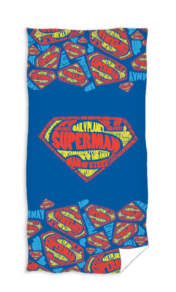 Se Superman Badehåndklæde - 100 procent bomuld ✔ Kæmpe udvalg i Bolig Magasin - Køb online på udsalg og tilbud lige nu ✔ Super billig fragt og lynhurtig levering - Varenummer: MMAction-2040039 og 5902689401350 på lager - Udsalg på Badehåndklæder til Børn Spar stort – op til 71% - Over 2.739 kendte mærker på stort udsalg