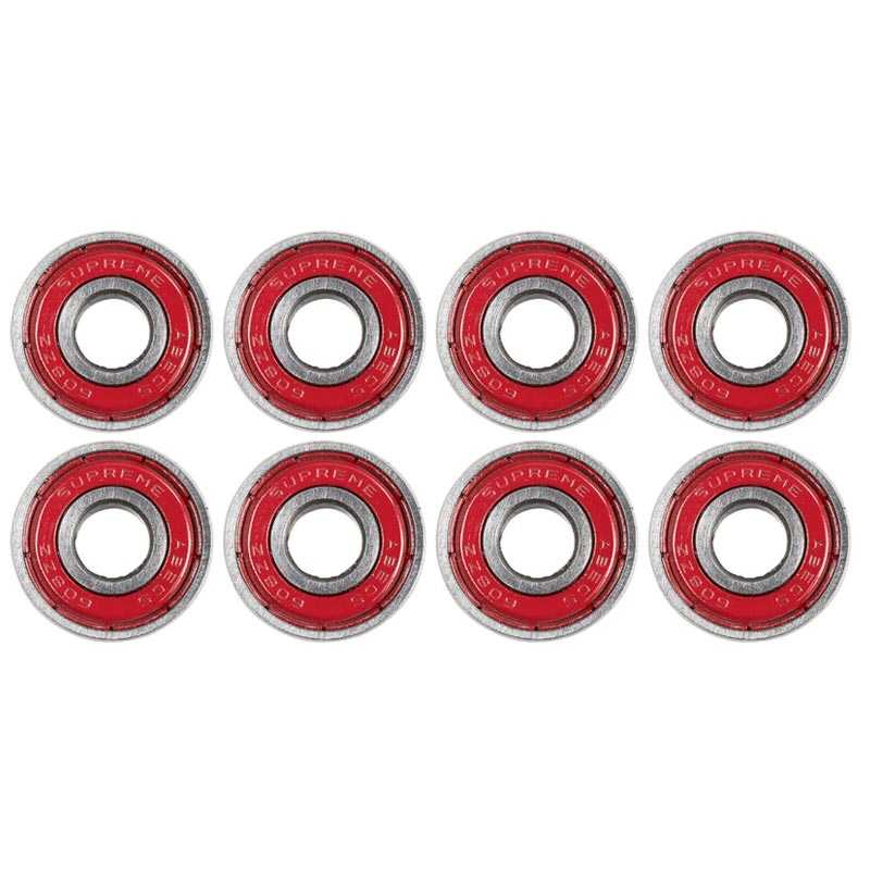 Se Supreme Abec 5 kuglelejer 8-pak One size ✔ Kæmpe udvalg i  Supreme Rollers ✔ Hurtig levering: 1 - 2 Hverdage samt billig fragt - Varenummer: JUCO-20744x8stk og barcode / Ean: &