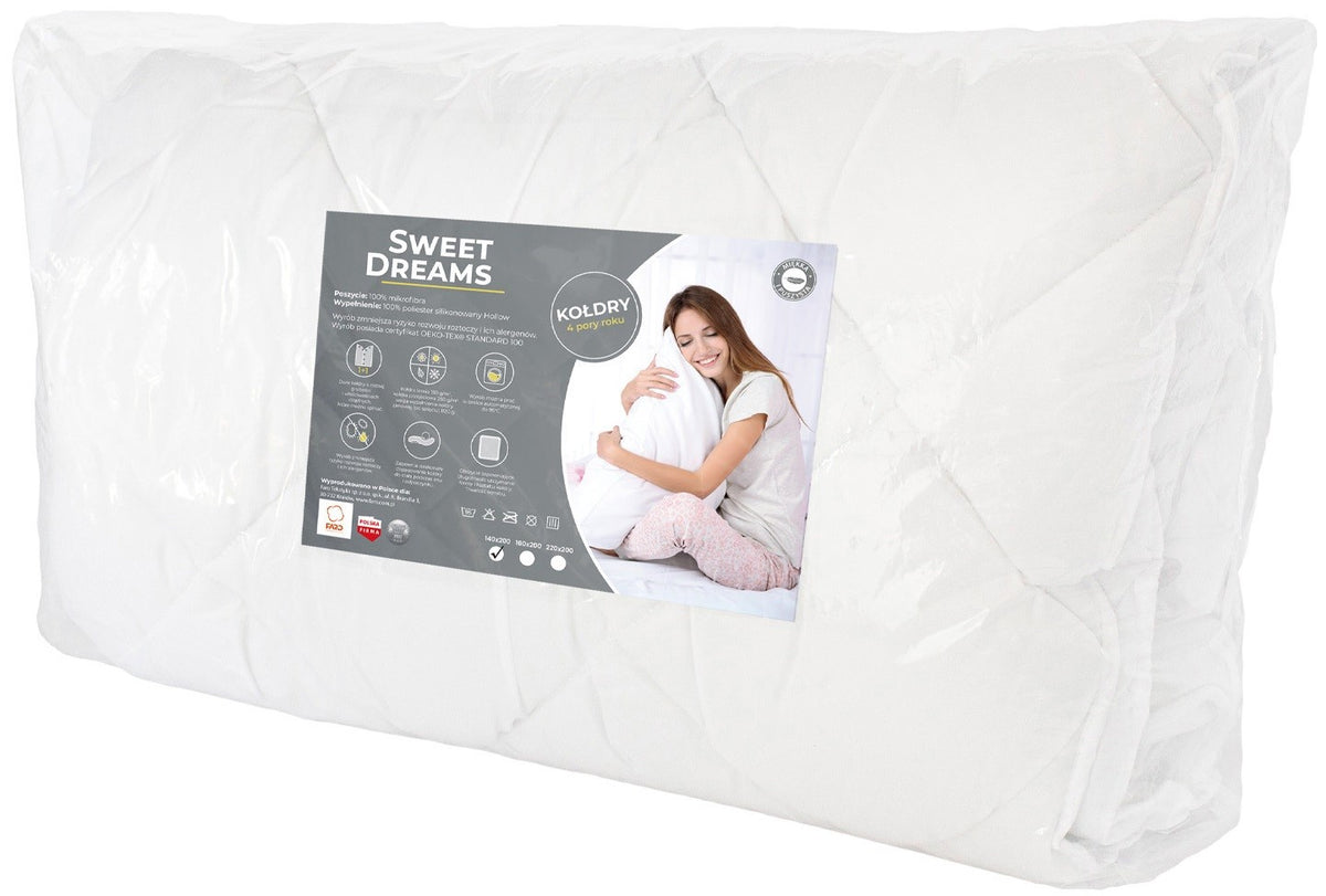 Se Sweet Dreams ''4 SÆSONER'' Dyne 140 x 200 cm (allergivenlig) ✔ Kæmpe udvalg i Sweet Dreams - Køb online på udsalg og tilbud lige nu ✔ Billig fragt og hurtig levering - Varenummer: MMAction-2220108 og 5904541908717 på lager - Udsalg på Dyner + Hovedpuder Spar stort – op til 59% - Eksklusivt udsalg på over 2.739 mærker